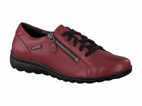 Chaussure mobils Escarpin modele camilia cuir rouge carmin
